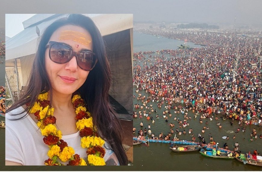 Maha Kumbh 2025: प्रयागराज आकर भावुक हुईं प्रीति जिंटा, सोशल मीडिया पर साझा किया अनुभव। 