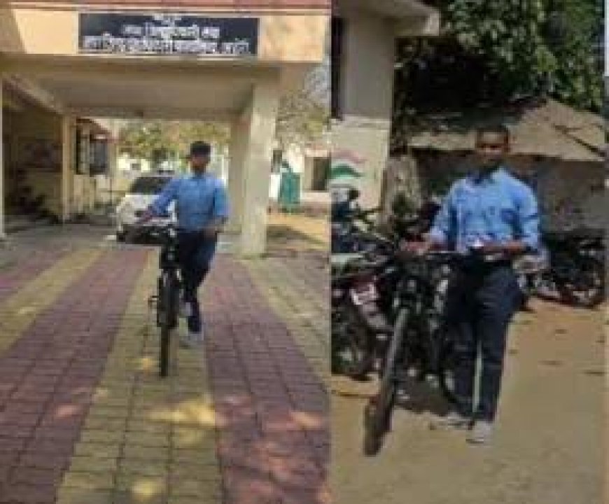 Maharashtra News: 17 महीने से सरकारी अधिकारी साइकिल पर निपटा रहा काम, वजह जानकर रह जाएंगे दंग। 