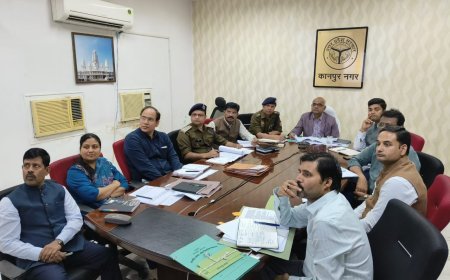 Kanpur News: DM ने निर्माणाधीन मल्टीलेवल पार्किंग के निरीक्षण के दौरान कार्रवाई की
