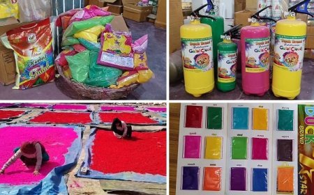 Sambhal News: वतन की फिजा में उड़ेगा सम्भल में बना वतन गुलाल, मिंट गुलाल की भी देश में खूब मांग। 