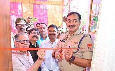 Hardoi News: जीपीए न्यूज़ कंपनी के क्षेत्रीय कार्यालय का एडिशनल एसपी ने किया उद्घाटन। 