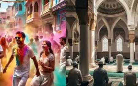 Delhi News: दिल्ली में होली और रमजान को लेकर पुलिस ने इंतजाम किये दुरुस्त, कुछ ऐसा रहेगा आने वाला शुक्रवार। 