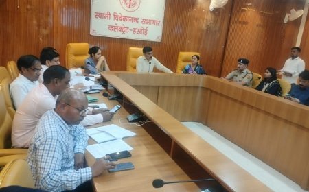 Hardoi News: दैवीय आपदा से सम्बंधित स्पष्ट विवरण तैयार किया जाये - जिलाधिकारी