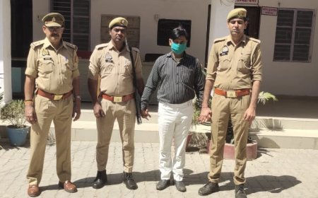 Hardoi News: गैर कानूनी गतिविधियों में लिप्त एक अभियुक्त गिरफ्तार। 