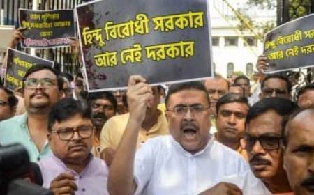 Political News: बंगाल विधानसभा में गूंजा नारा, हम नहीं चाहते हिंदू विरोधी सरकार। 