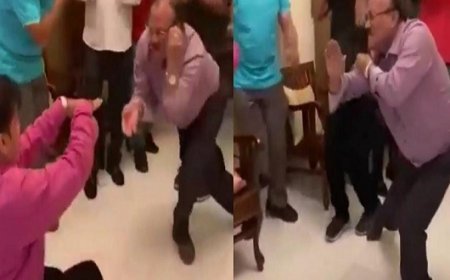 Viral News: बुजुर्गों ने नागिन धुन पर किया ऐसा डांस, लोग रह गए हक्के-बक्के, देखें विडियो।