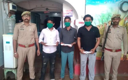 Deoband News: होली वाले दिन तमंचे लहराने वाले तीन आरोपी दबोचे, एक फरार