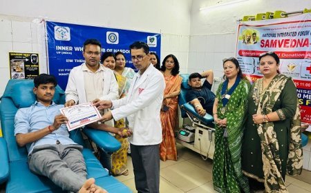 Hardoi News: इनरव्हील हरदोई द्वारा रक्तदान शिविर का आयोजन। 