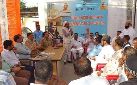 Deoband News: अलविदा जुमा और ईद की नमाज सड़कों पर अदा न करें लोग: सीओ