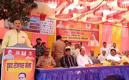 Hardoi News: सवायजपुर में आयोजित रोजगार मेले में 650 को मिला जॉब ऑफर। 