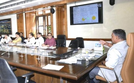 Lucknow News: अमृत 2.0 की 14वीं एसएचपीएससी की बैठक संपन्न, बैठक में 452.51 करोड़ रुपये अनुमानित लागत की 20 परियोजनायें अनुमोदित