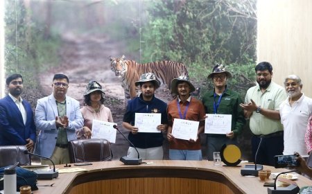 Pilibhit News: पीलीभीत टाइगर रिज़र्व में एक्वाटिक स्कूल का समापन, संरक्षण ज्ञान, कौशल और उपलब्धियों के साथ 8वां संस्करण सफलतापूर्वक संपन्न। 