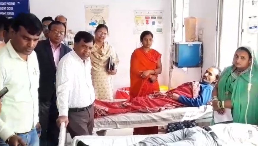 Madhya Pradesh News: कलेक्टर नरेंद्र कुमार सूर्यवंशी ने डायरिया प्रभावित मरीजों से की मुलाकात, स्वास्थ्य विभाग को दिए लगातार मॉनिटरिंग करने के निर्देश। 