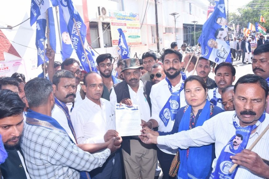 Kanpur News: आजाद समाज पार्टी (कांशीराम) भीम आर्मी ने दिया ज्ञापन। 