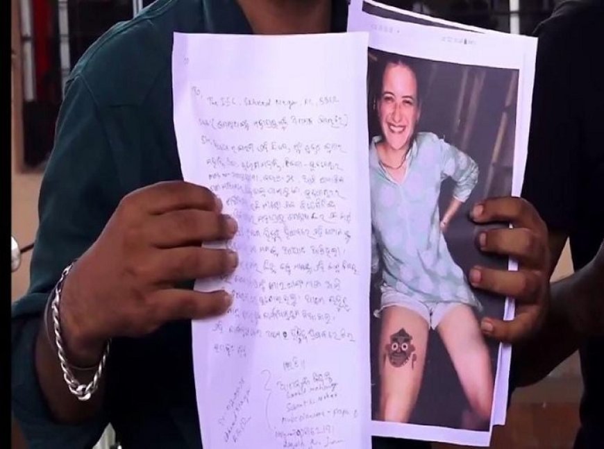भगवान जगन्नाथ का विदेश में एक महिला ने शरीर के इस हिस्से पर बनवाया टैटू, विवाद हुआ शुरू।