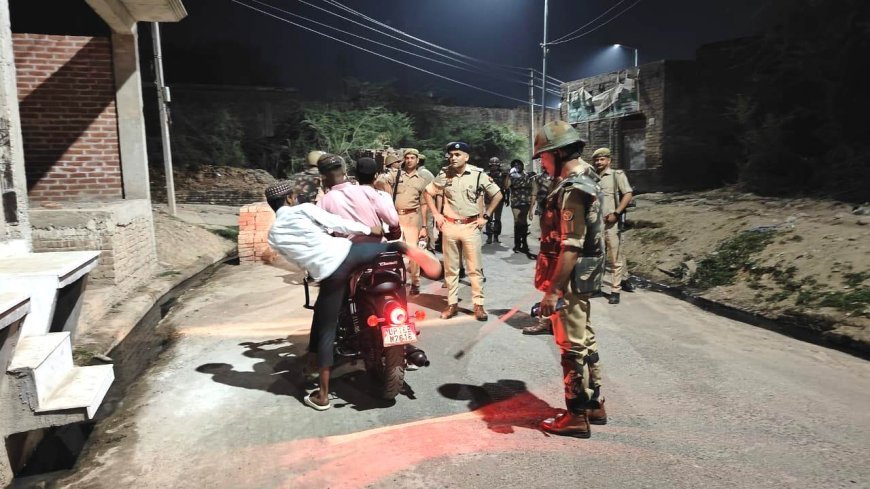 Hardoi News: SP ने होली पर्व से पूर्व होलिका दहन सहित संवेदनशील स्थानों का निरीक्षण किया, सुरक्षा के पुख्ता इंतजाम करने के निर्देश दिए