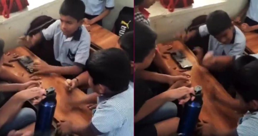 Viral News: क्लास रूम में बच्चों ने दिखाया गजब का टैलेंट, देखने वालों ने बच्चों की जमकर की तारीफ।