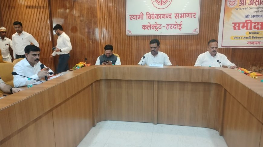 Hardoi News: प्रत्येक ग्राम में 10-25 पात्र परिवारों को फेमिली आईडी से जोड़ा जाये- प्रभारी मंत्री