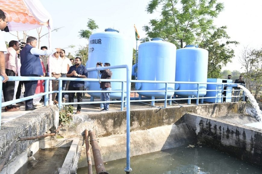 Lucknow News: मुख्य सचिव ने अधिस्थापित इनर्ट सॉलिड रिमूवल मॉड्यूलर बायो-रेमेडीएशन सीवेज ट्रीटमेंट प्लांट का किया निरीक्षण। 