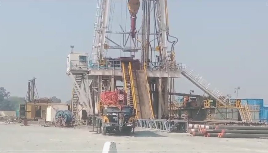 Ballia News: बलिया में कच्चे तेल का भंडार- ONGC दिल्ली की कम्पनी ने खुदाई और सर्वे जाँच कर काम किया शुरू।