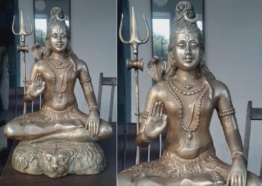 Ayodhya News: मछुआरे को मिली भगवान शिव की प्राचीन मूर्ति- पुलिस ने मूर्ति को कब्जे में लेकर जांच शुरू कर दी।