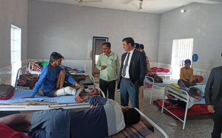 Hardoi News: अपर जिला जज ने किया जिला कारागार का निरीक्षण। 