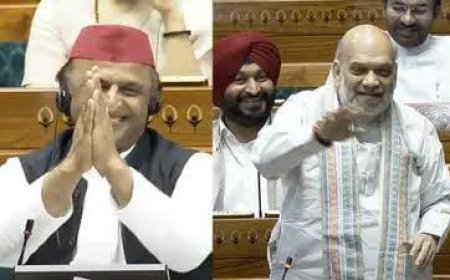 Political News: अखिलेश ने बीजेपी पर कसा तंज, फिर अमित शाह ने दिया यें बयान।