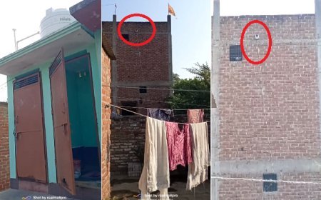 Hardoi News: दूसरे घर के वाशरूम की तरफ CCTV लगाने का आरोप, मना करने पर करते हैं दबंगई।