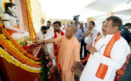 Siddharthanagar: India never ruled by the power of the sword: Yogi Adityanath