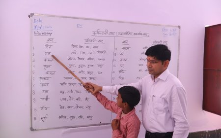 Sambhal News: किसान की भूमिका में दिखे DM, बच्चों को पढ़ाया फिर चिलचिलाती धूप में गेहूं की फसल काटी