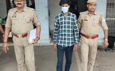 Hardoi News: लडकी को भगा ले जाने के आरोप में पुलिस ने पकड़ा