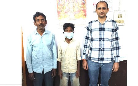 Hardoi News: मां की डांट से क्षुब्ध होकर बिना बताए चले जाने वाले किशोर ने पुलिस ने सकुशल ढूंढा