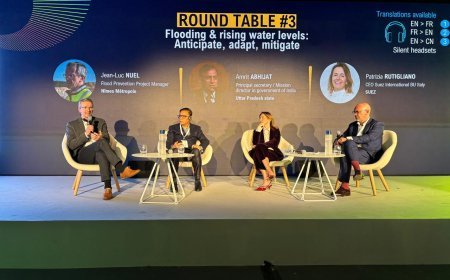 Lucknow News: योगी सरकार की जल प्रबंधन नीति को पेरिस समिट में मिला वैश्विक सम्मान