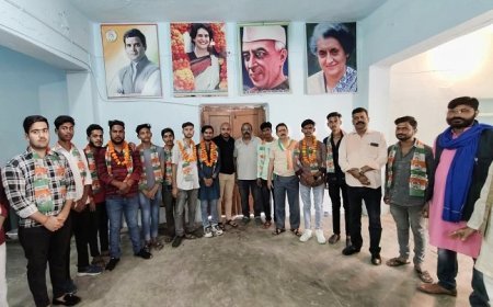 Hardoi News: भाजपा कार्यकर्ताओं ने थामा कांग्रेस का हाथ, दर्जनों ने ली सदस्यता- विक्रम पांडेय