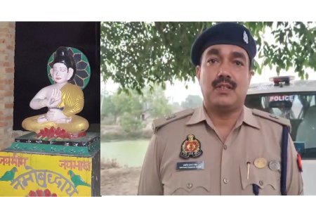 Hardoi News: बुद्ध की मूर्ति तोड़ने की झूठी सूचना देकर पुलिस को भरमाया, फिर किया पथराव और फैलाई अराजकता