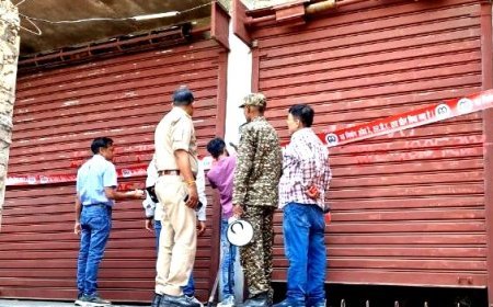 Lucknow News: अलीगंज व जानकीपुरम में 04 अवैध व्यावसायिक निर्माण सील