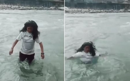 Viral News: Reel बनाने के चक्कर में जान से हाथ धो बैठी युवती, गंगा में चिल्लाई मम्मी…मम्मी…! और चली गयी जान