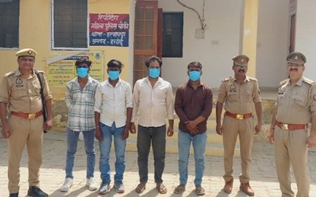 Hardoi News: बारात में दो पक्षों में हुई मारपीट में पुलिस ने 4 को हिरासत में लिया। 