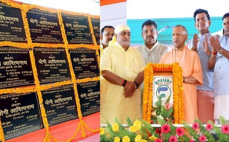 सीएम ने गोरखपुर को करीब 1500 करोड़ रुपये की दी सौगात, कहा- माफियामुक्त, गुंडामुक्त और दंगामुक्त हुआ यूपी, अब सिर्फ विकास की चर्चा। 