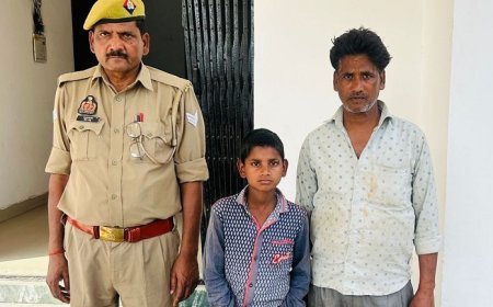 Hardoi News: गुमशुदा बच्चे को पुलिस ने ढूंढकर सौंपा, परिजनों ने आभार जताया।