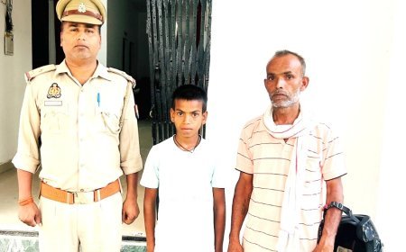Hardoi News: 13 वर्षीय किशोर को पुलिस ने ढूंढकर परिजनों को सौंपा