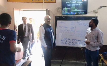 Hardoi News: जनपद न्यायाधीश ने किया संप्रेक्षण गृह का निरीक्षण। 