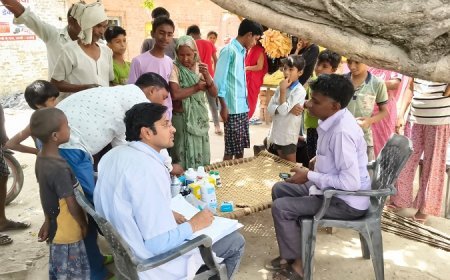 Hardoi News: पशुपालन विभाग ने 50 दलित बस्तियों में लगाए शिविर,शिविर में 14400 मवेशियों का स्वास्थ्य परीक्षण किया गया।