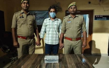 Hardoi News: गाड़ी निकालने को लेकर हुए विवाद में तमंचे से फायर करने वाला हुआ गिरफ्तार, हो रही वैधानिक कार्रवाई। 