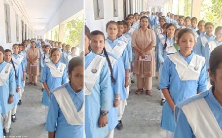 Hardoi News: बाल विवाह रोकथाम के लिए जागरूकता कार्यक्रम, बालिकाओ को दिलाई गई शपथ । 