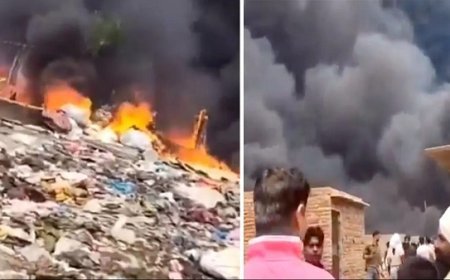 दिल्ली के रोहिणी का दर्दनाक हादसा-  800 से ज्यादा झुग्गियां खाक, 2 मासूमों की दर्दनाक मौत।