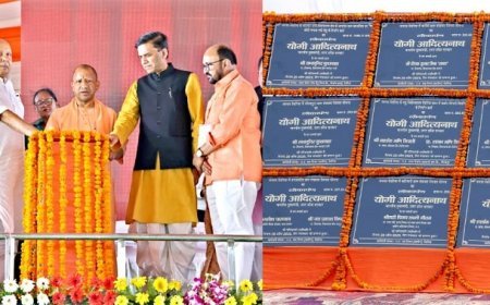 Lucknow News: मुख्यमंत्री योगी आदित्यनाथ ने देवरिया में 676 करोड़ की 501 परियोजनाओं का किया लोकार्पण और शिलान्यास। 