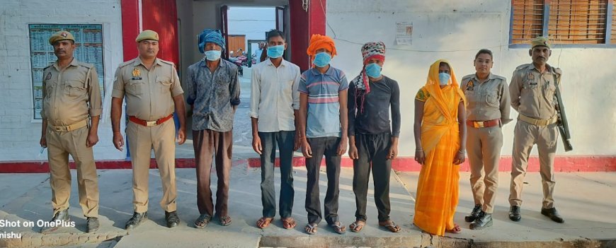 Hardoi News: विभिन्न मामलों में पुलिस ने 6 अभियुक्तों को गिरफ्तार किया