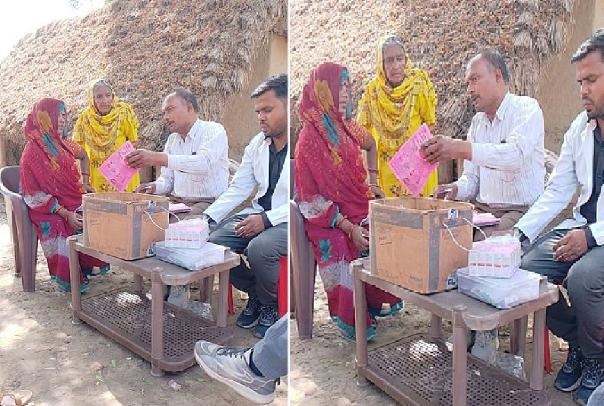 Hardoi News: जरेली में नि:शुल्क नेत्र शिविर का आयोजन- 41 मरीजों की जांच,5 लोगों के ऑपरेशन का हुआ चयन। 