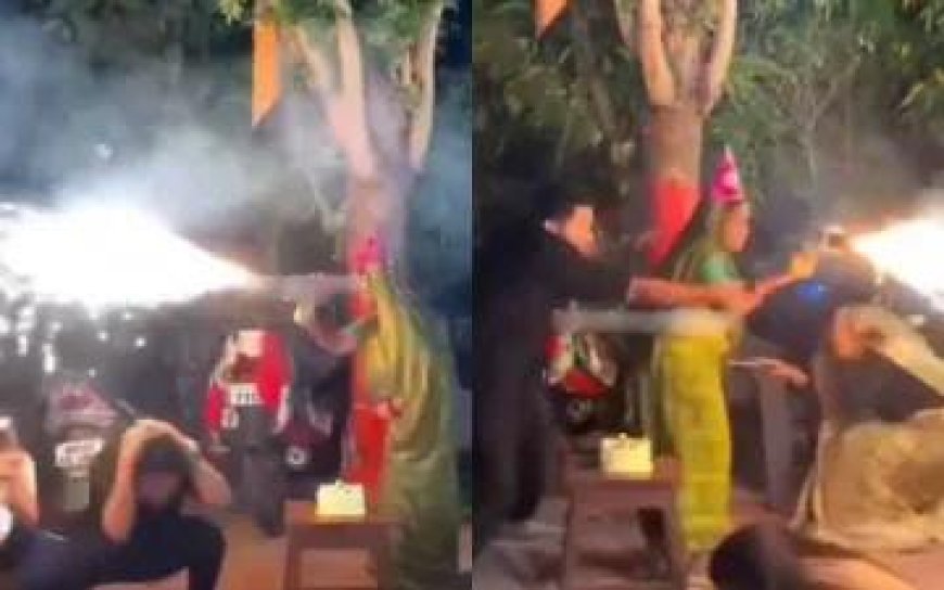 Viral News: सेलिब्रेशन के दौरान दादी ने किया कुछ ऐसा, इधर से उधर भागने लगे परिवार के लोग, देखें विडियो।